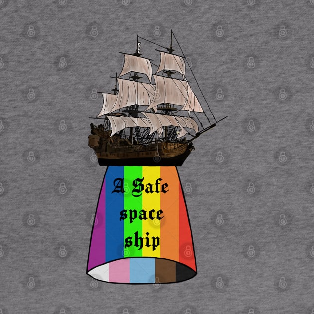 A safe space ship by Chic and Geeks